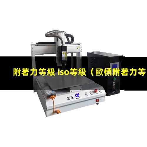 附著力等級 iso等級